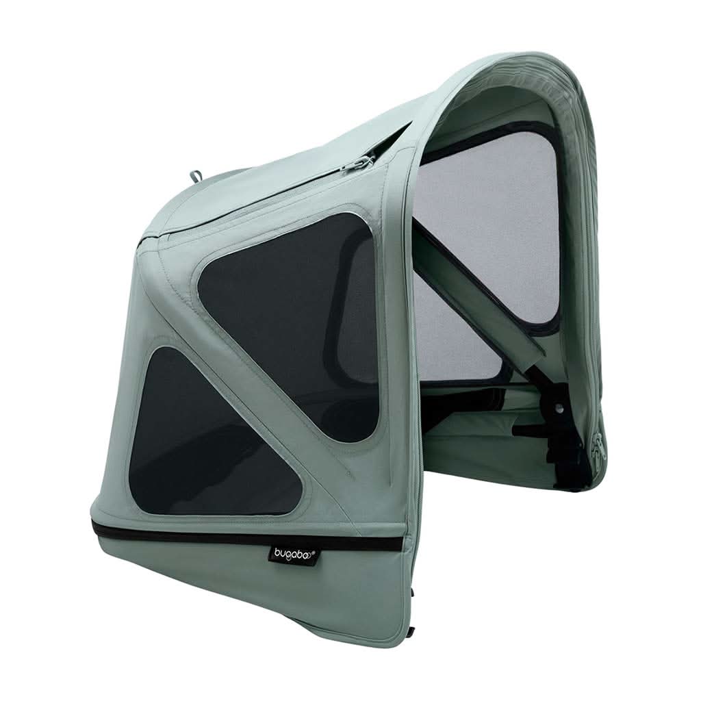Bugaboo Dragonfly Breezy Sun Canopy-Pine Green_9 - ANB Baby