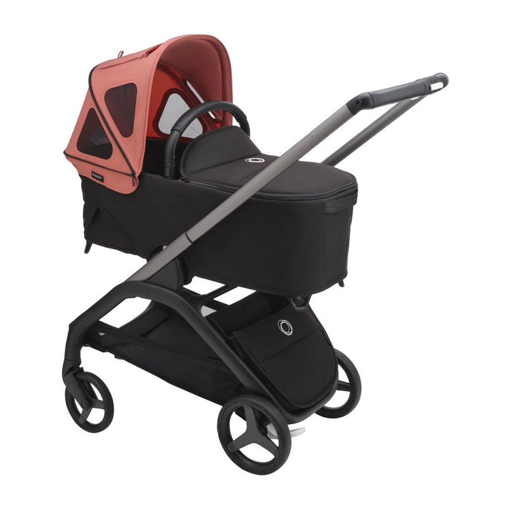 Bugaboo Dragonfly Breezy Sun Canopy-Sunrise-Red_1 - ANB Baby