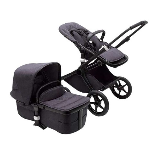 Bugaboo Fox3 Mineral Complete Stroller Black/Washed Black