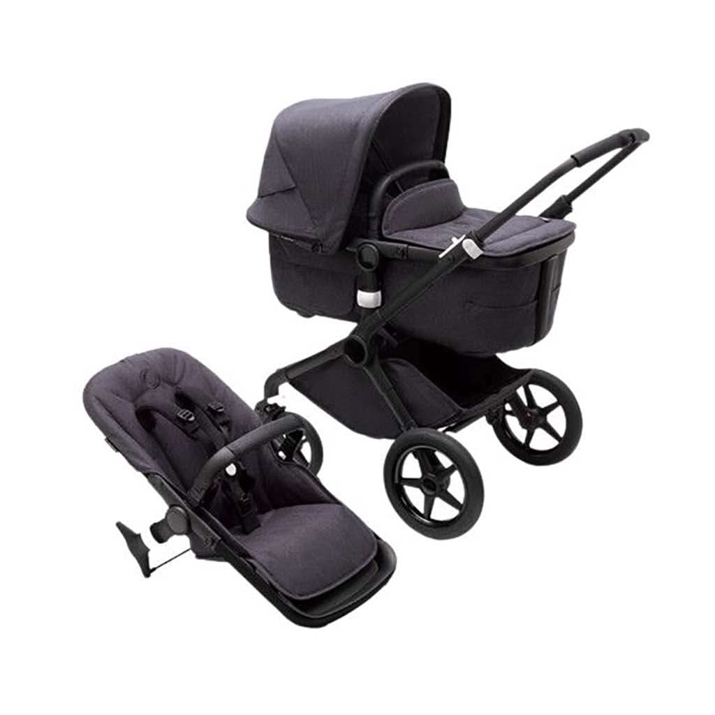 bugaboo fox 3 navy Bugaboo Fox3 Mineral Complete Stroller Black/Washed Black