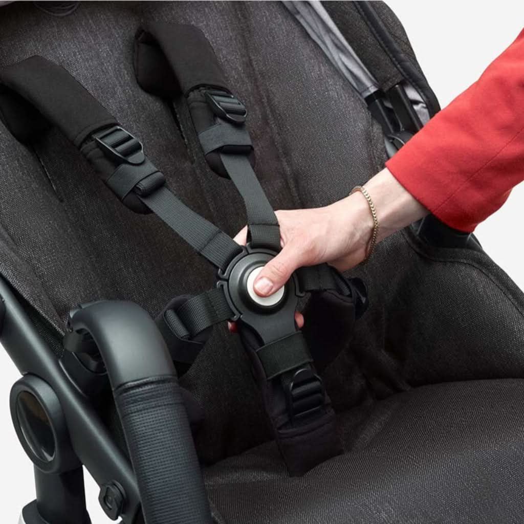 bugaboo fox seat straps Bugaboo Fox3 Mineral Complete Stroller Black/Washed Black