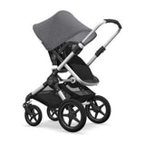 Bugaboo Fox Complete Stroller-Alu-Black-Grey Melange_8 - ANB Baby