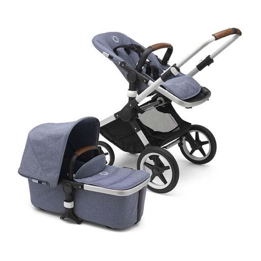 blue melange bugaboo fox Bugaboo Fox Complete Stroller