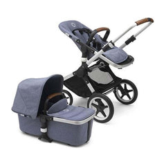 Bugaboo Fox Complete Stroller-Alu-Blue Melange_2 - ANB Baby