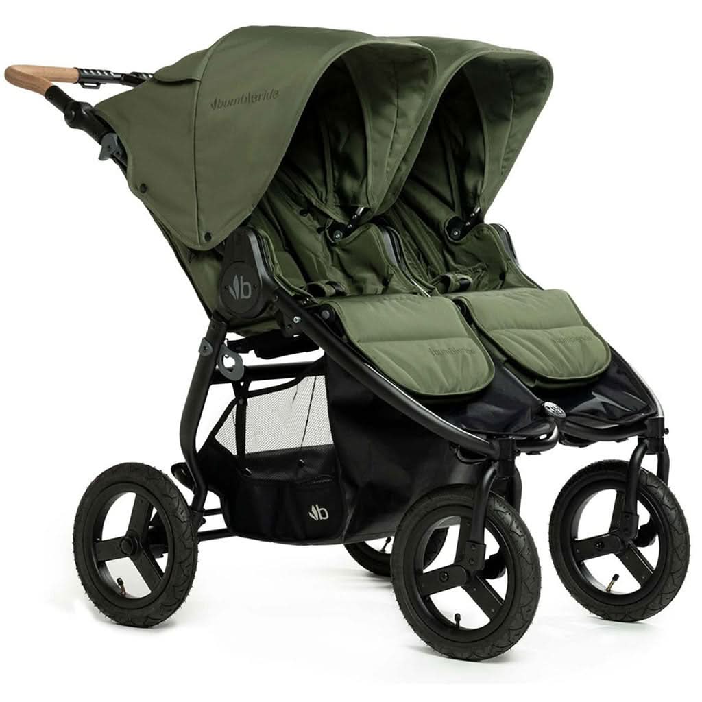 best double stroller for 2 under 2 Bumbleride Indie Twin Double Stroller Olive