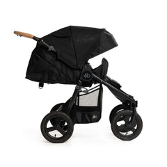 Bumbleride Indie Twin Double Stroller, Black, Recline with canopy - ANB Baby