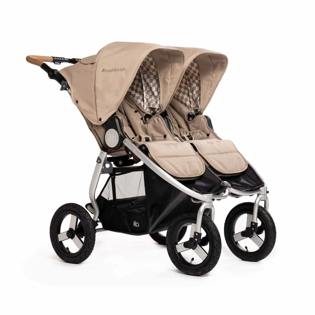 Bumbleride Indie Twin Double Stroller, Sand, Main - ANB Baby