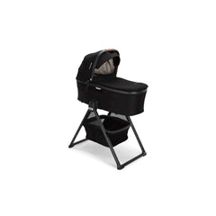 Buy NUNA DEMI Grow Bassinet + Stand Caviar Side View--ANB Baby