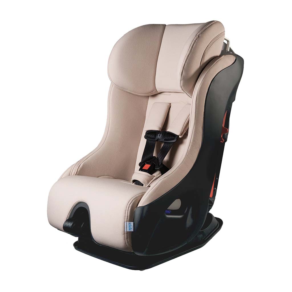CLEK Fllo Convertible Car Seat-Latte Zip_11 - ANB Baby