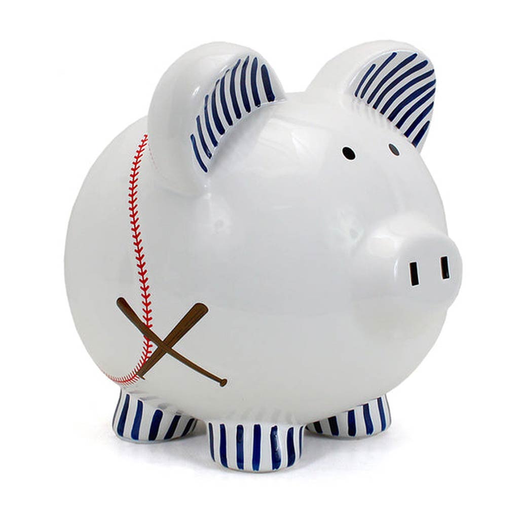 Child To Cherish Baseball Piggy Bank-Nursery Decor-Child To Cherish-Baseball-ANB Baby Store