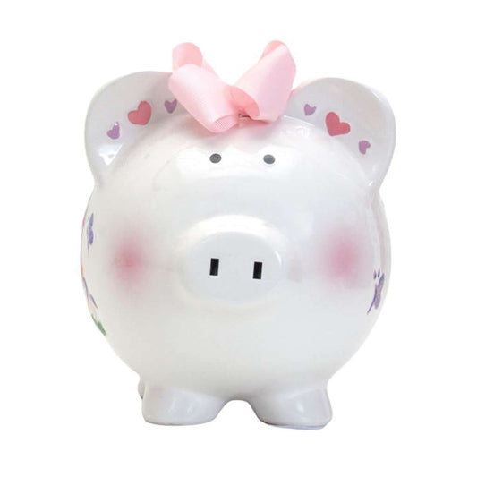 Child To Cherish Princess Castle Piggy Bank, Front - ANB BABY