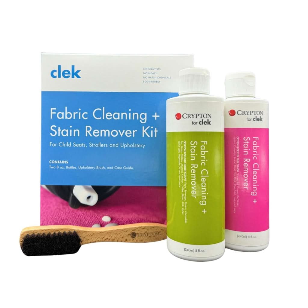 CLEK Fabric Cleaning Plus Stain Remover Kit for Child Seats / Strollers / Baby Gear-Car Seat Accessories-Clek-ANB Baby Store