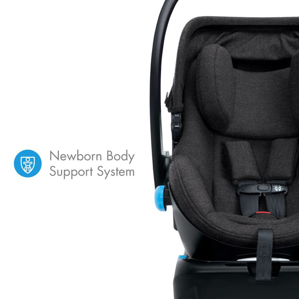 Clek Liing Infant Car Seat with Matching Insert-Mammoth Zip_8