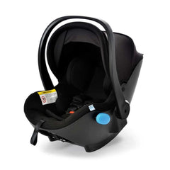 Clek Liingo Infant Car Seat, Railroad Zip, Side View - ANB Baby