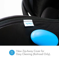 Clek Liingo Infant Car Seat, Railroad Zip, Zip Cover - ANB Baby