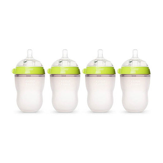 Comotomo-Baby-Bottle-8-Ounce-250-ml-Kit,-Green,-Pack-of-4_1 - ANB Baby