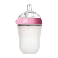 Comotomo-Baby-Bottle-8-Ounce-and-5-Ounce-Kit,-Pink,-Pack-of-4_5 - ANB Baby