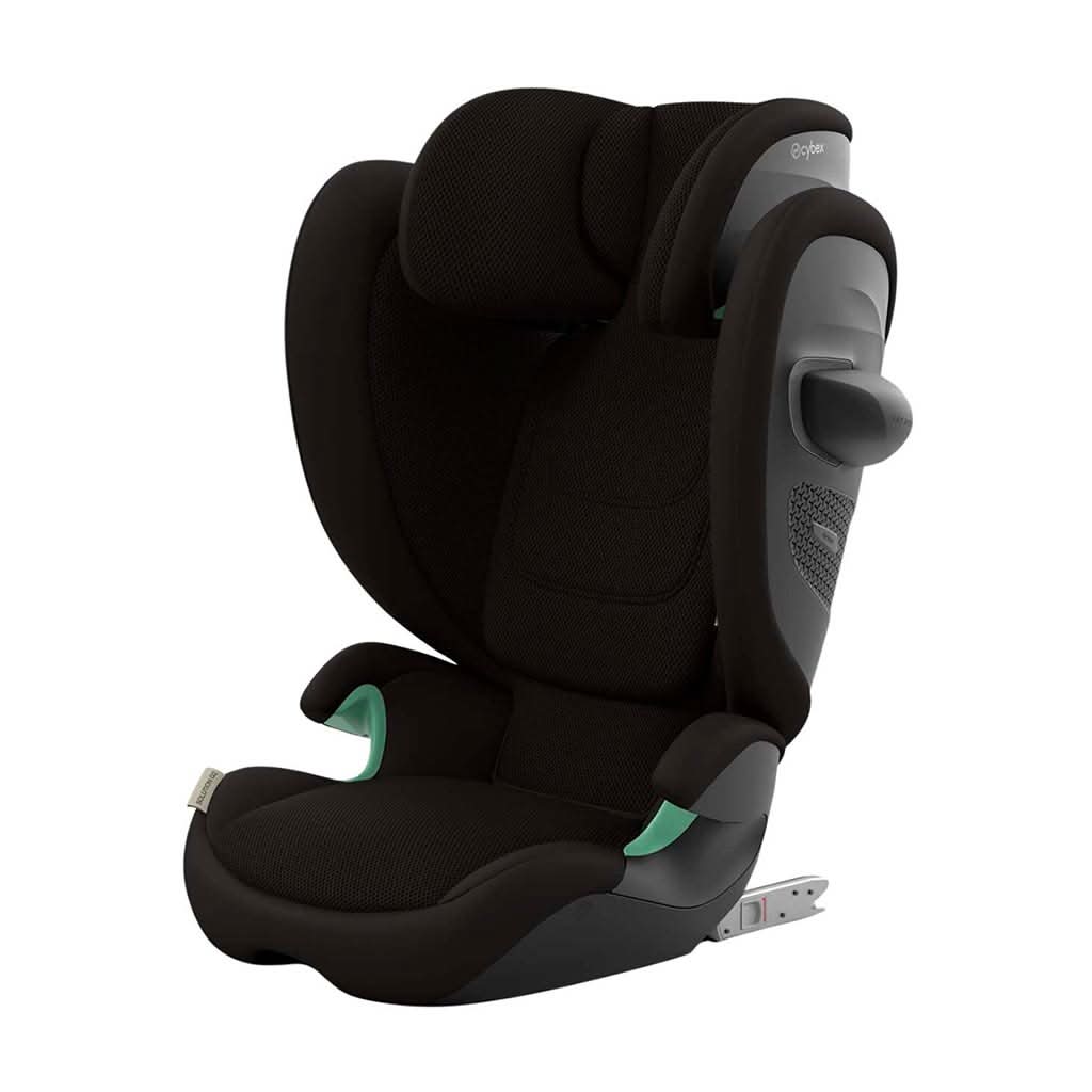 Cybex-G2-Folding-Travel-High-Back-Booster-Car-Seat,-Moon-Black - ANB Baby