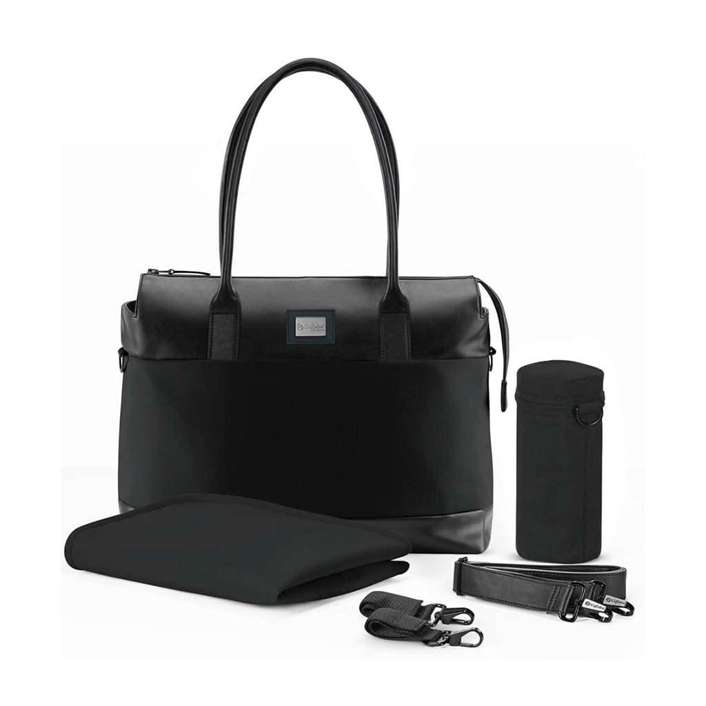 Cybex-Platinum-Shopper-Tote-Bag,-Deep-Black_5 - ANB Baby