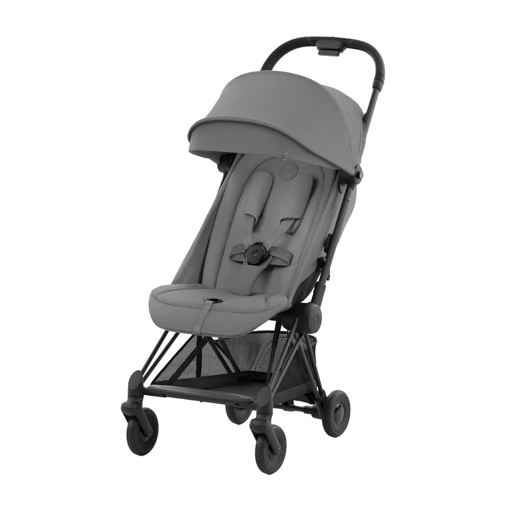 Cybex Coya Lightweight Stroller-Matte Black Frame-Mirage Grey_13 - ANB Baby