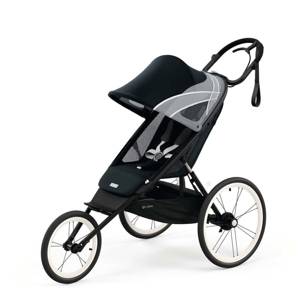 Cybex AVI One Box Jogging Stroller-Black_1 - ANB Baby