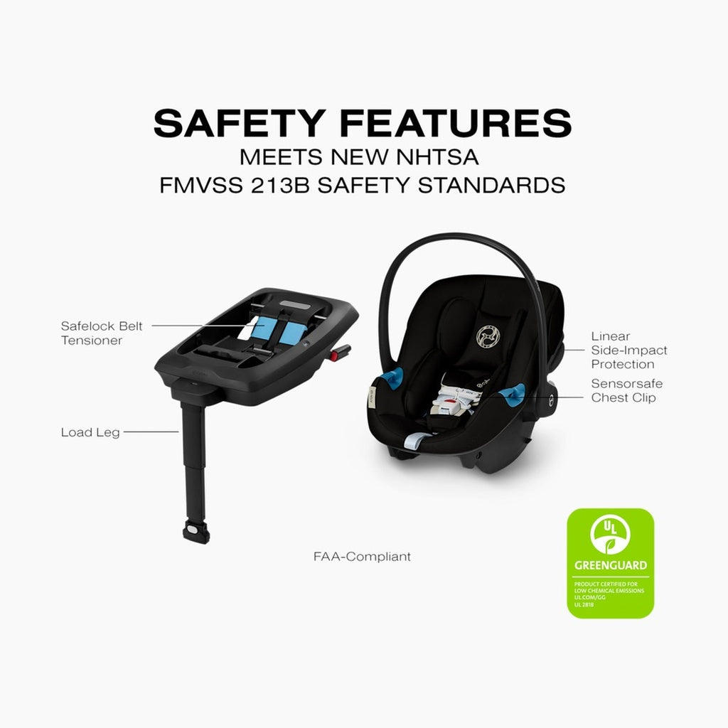 Cybex Aton G2 Infant Car Seat with Load Leg Base-Almond Beige_8 - ANB Baby