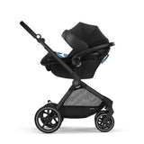 Cybex_EOS_Travel_System_with_Aton_G_Black_Frame_with-Moon_Black-SIde_view-4-ANB Baby
