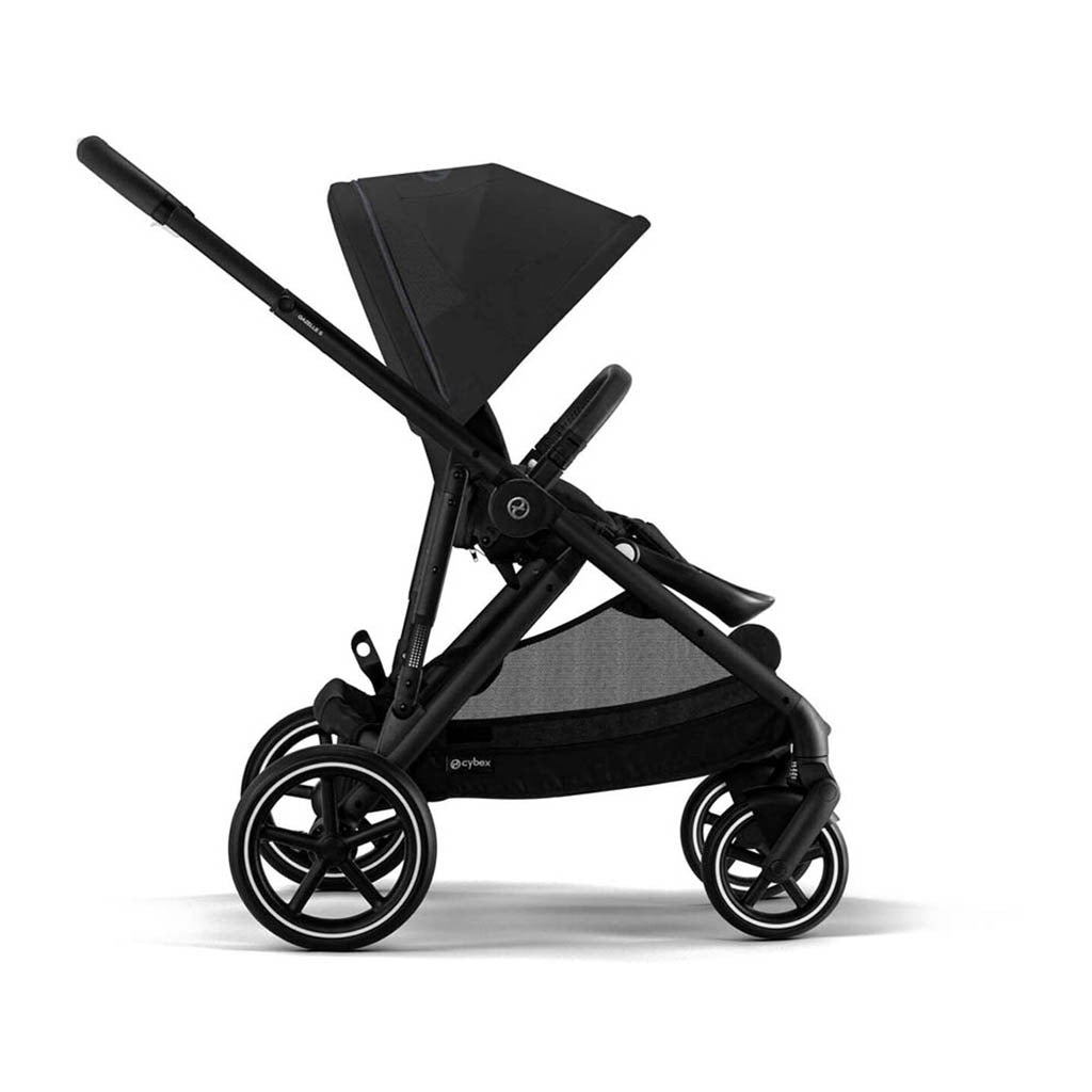 Cybex Gazelle S 2 & Aton G Swivel Travel System, Black Frame with Moon Black_5 - ANB Baby