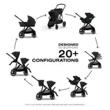 Cybex Gazelle S 2 & Cloud G Lux Travel System, Configuration - ANB Baby