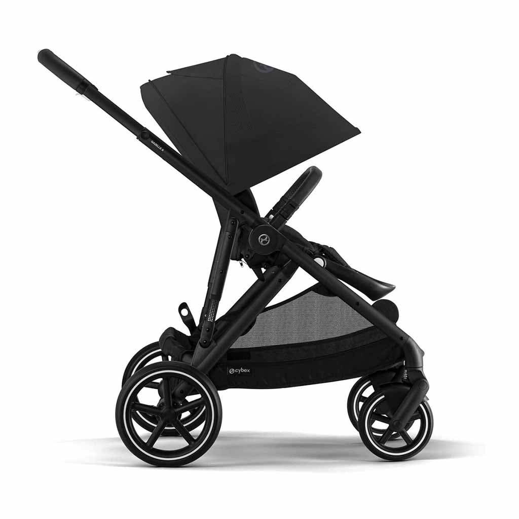 Cybex Gazelle S 2 Stroller-Black Frame with Moon Black_6 - ANB Baby
