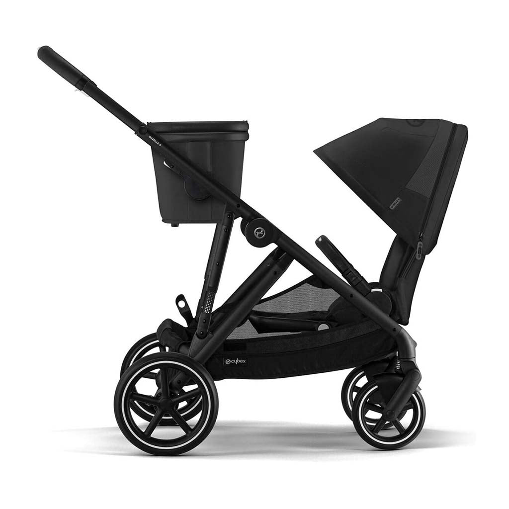Cybex Gazelle S 2 Stroller-Black Frame with Moon Black_7 - ANB Baby
