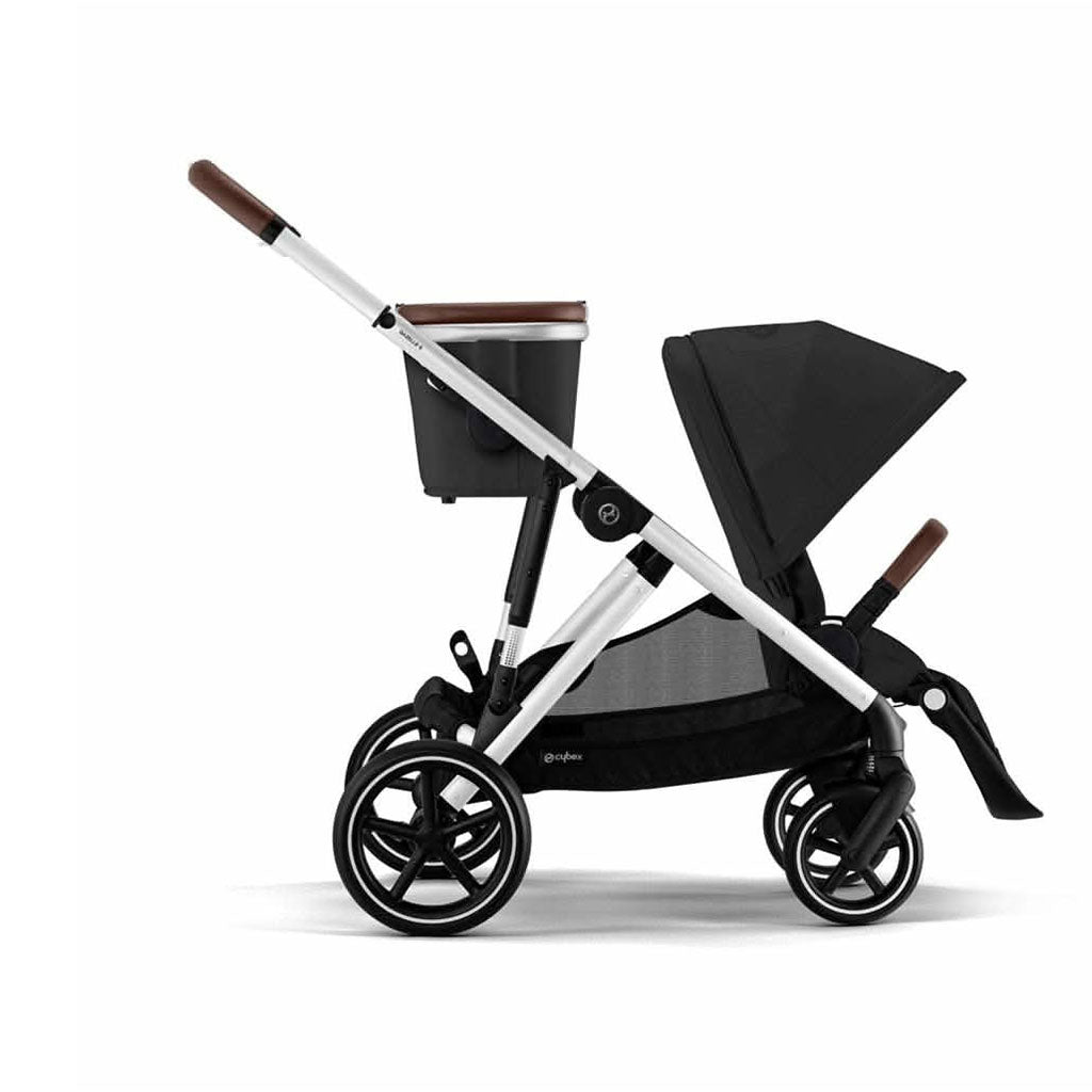 Cybex Gazelle S 2 Stroller-Silver Frame with Moon Black_10 - ANB Baby