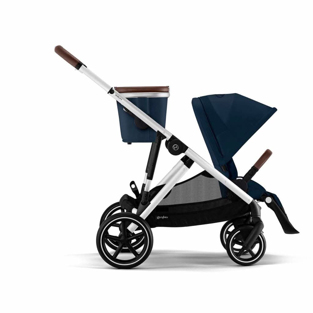 Cybex Gazelle S 2 Stroller-Silver Frame with Ocean Blue_11 - ANB Baby