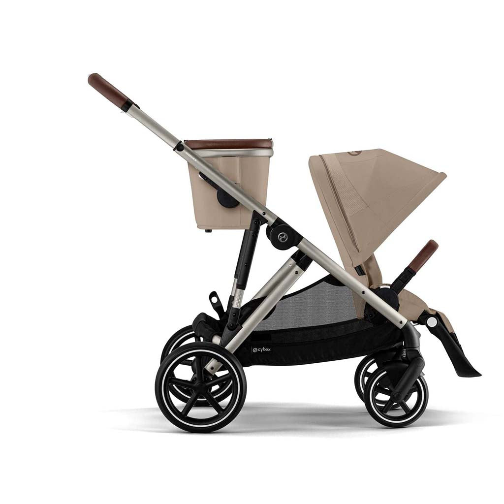 Cybex Gazelle S 2 Stroller-Taupe Frame With Almond Beige_15 - ANB Baby