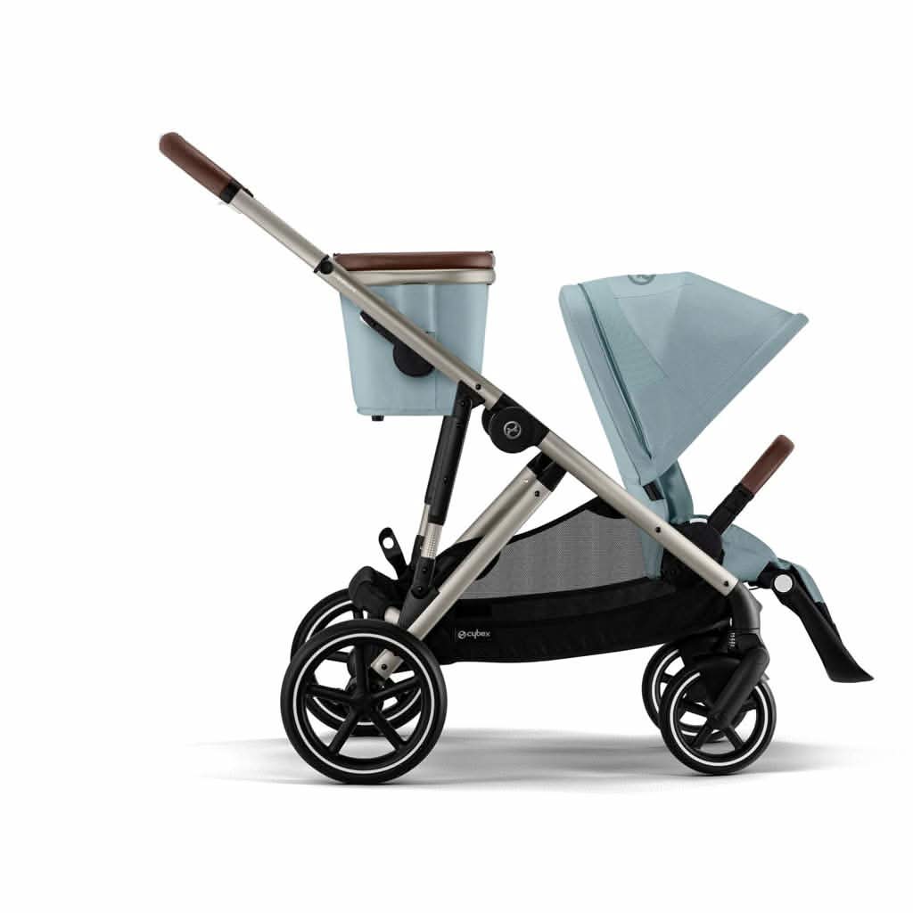 Cybex Gazelle S 2 Stroller-Taupe Frame with Sky Blue_12 - ANB Baby