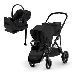 Cybex Gazelle S 2 Stroller, Black Frame with Moon Black, Main - ANB Baby