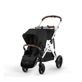 Cybex Gazelle S 2 Stroller, Complete View, Silver Frame with Moon Black - ANB Baby