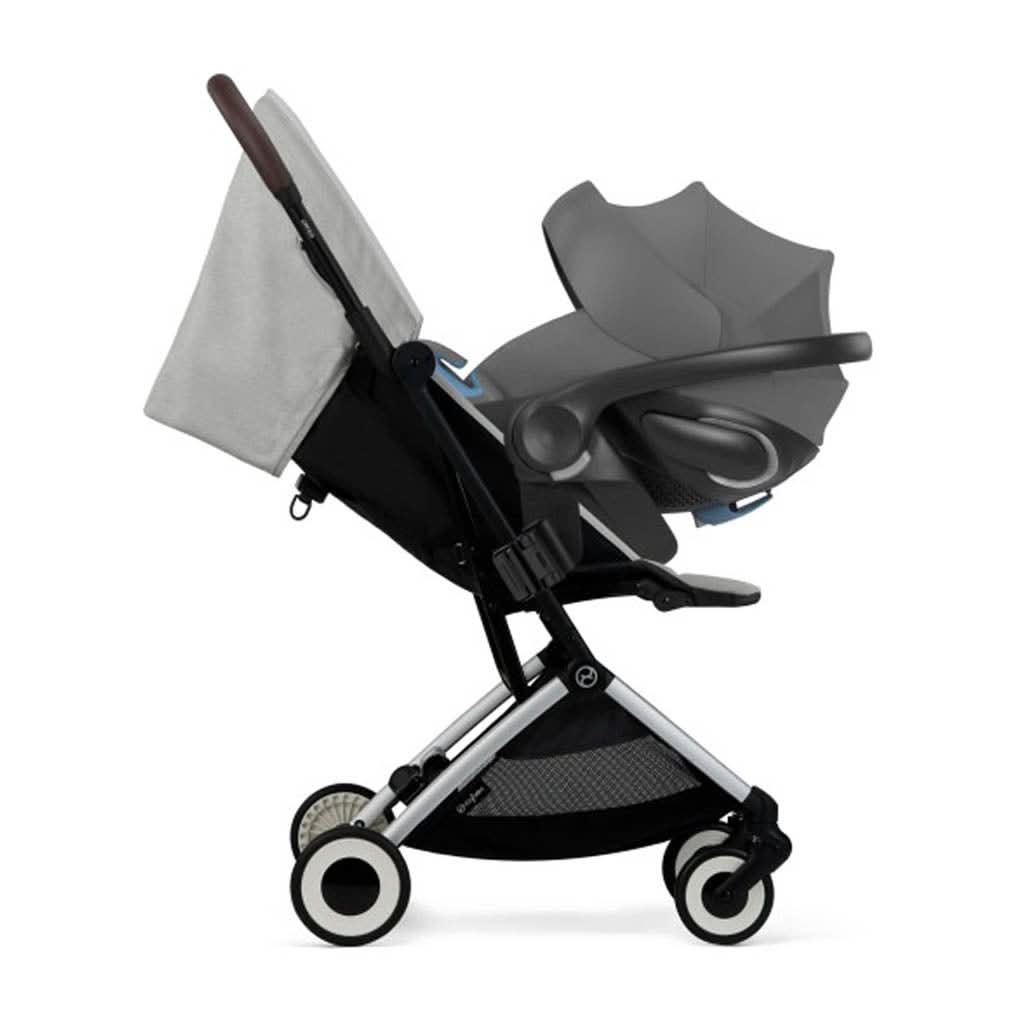 cybex silver Cybex Orfeo Stroller, Silver Frame with Seat
