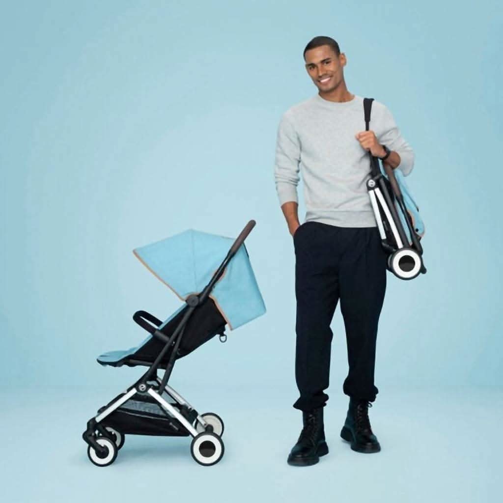 cybex laval Cybex Orfeo Stroller, Silver Frame with Seat
