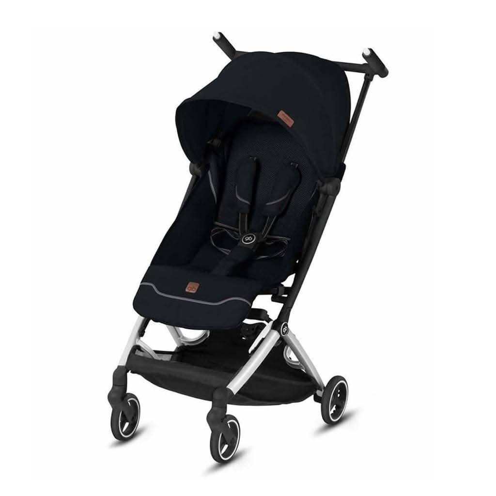 gb Pockit Plus All-City Ultra Compact Lightweight Travel Stroller (Pockit+ All-City)-Single Strollers-gb-Velvet Black-ANB Baby Store