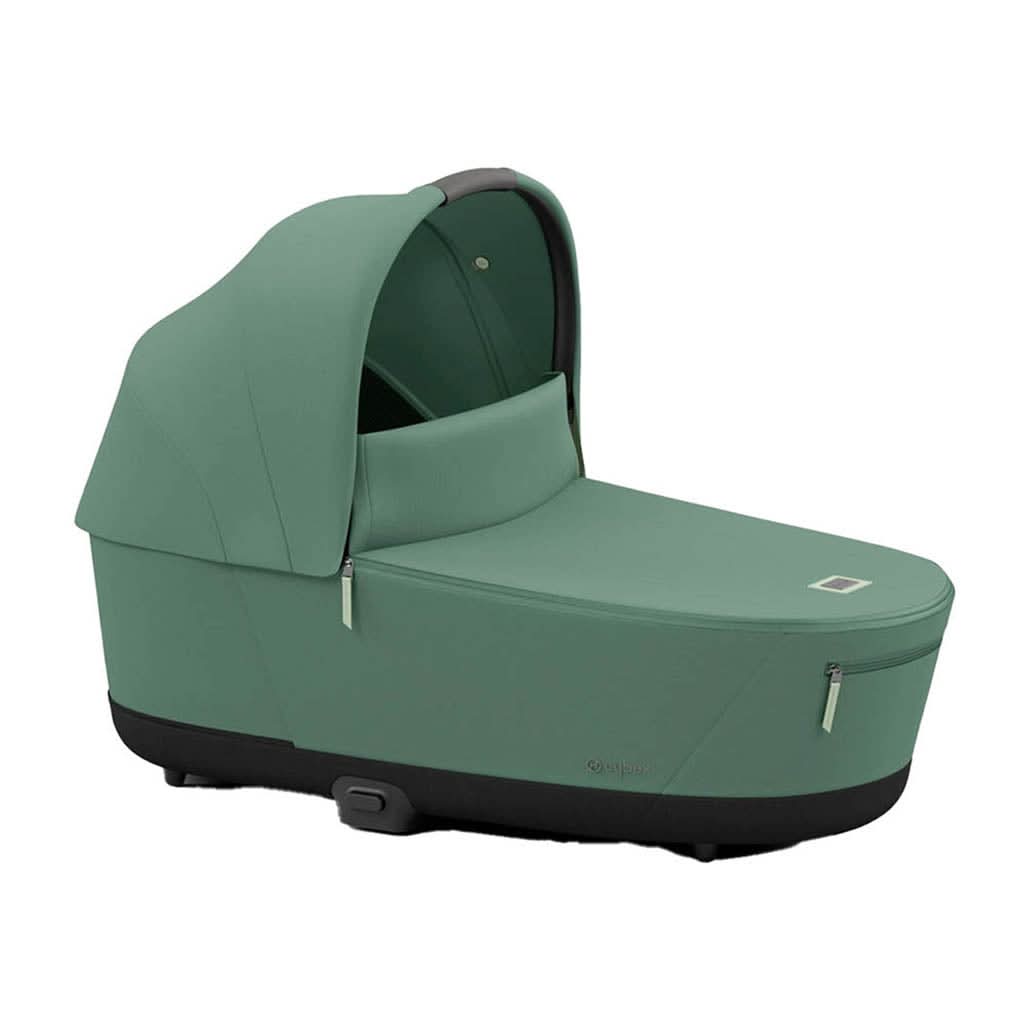 Cybex Priam 4 e-priam 2 Lux Carry Cot, Leaf Green_7 - ANB Baby