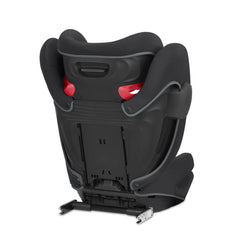 Cybex Solution B2-fix +Lux Booster Car Seat, Volcano Black, Back View - ANB Baby