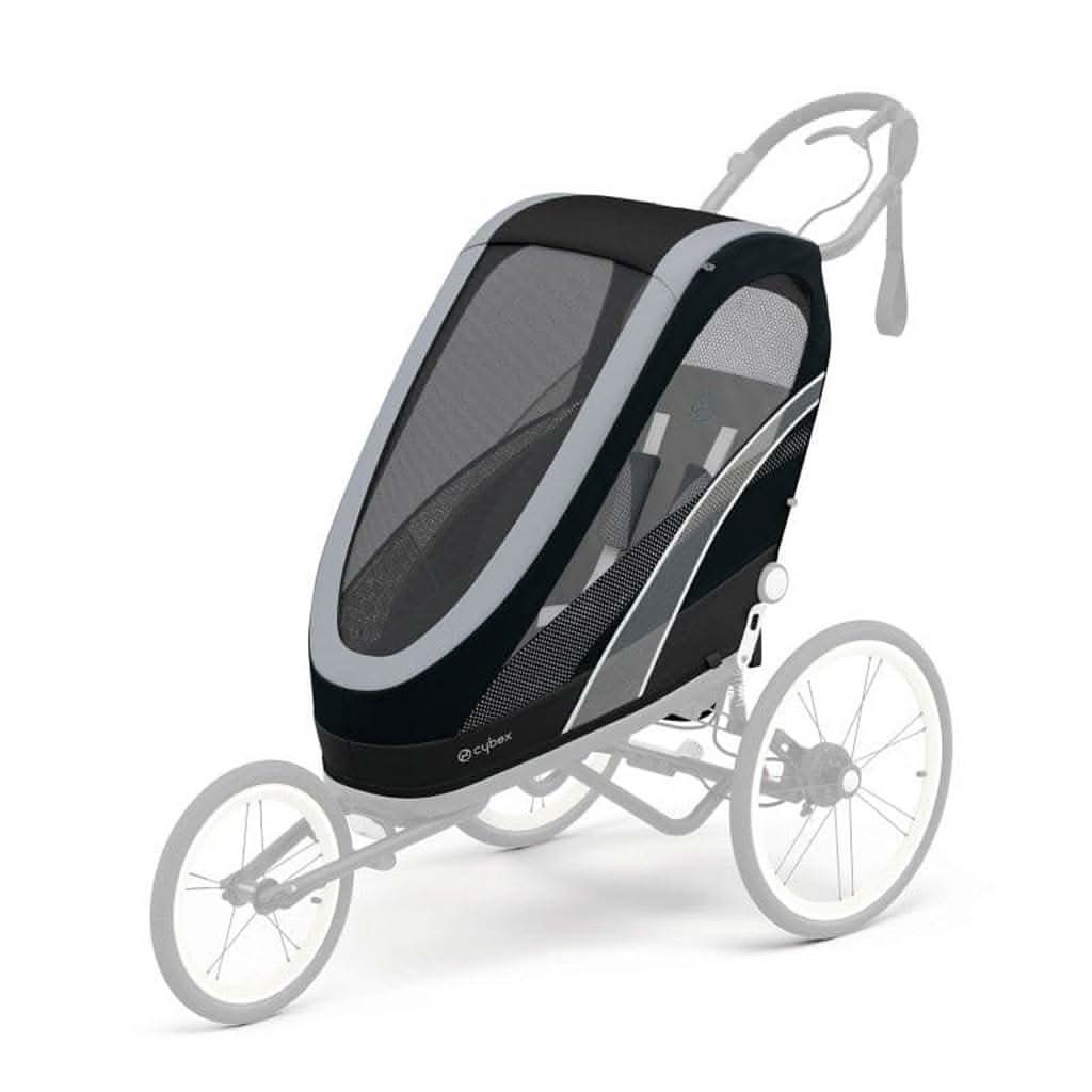 Cybex Zeno Multisport Trailer Seat Pack-Jogging Strollers-Cybex-Black-ANB Baby Store