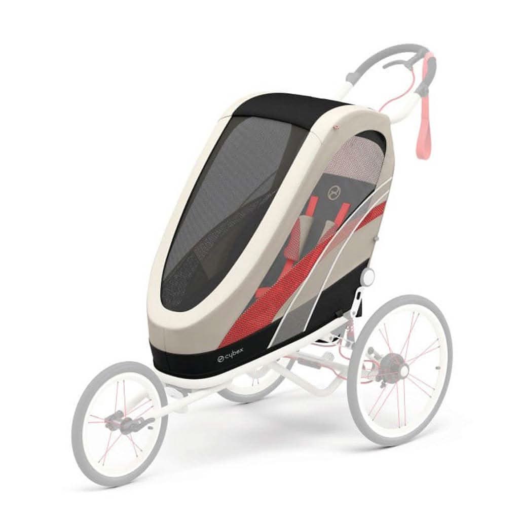Cybex Zeno Multisport Trailer Seat Pack-Jogging Strollers-Cybex-Bleached Sand-ANB Baby Store