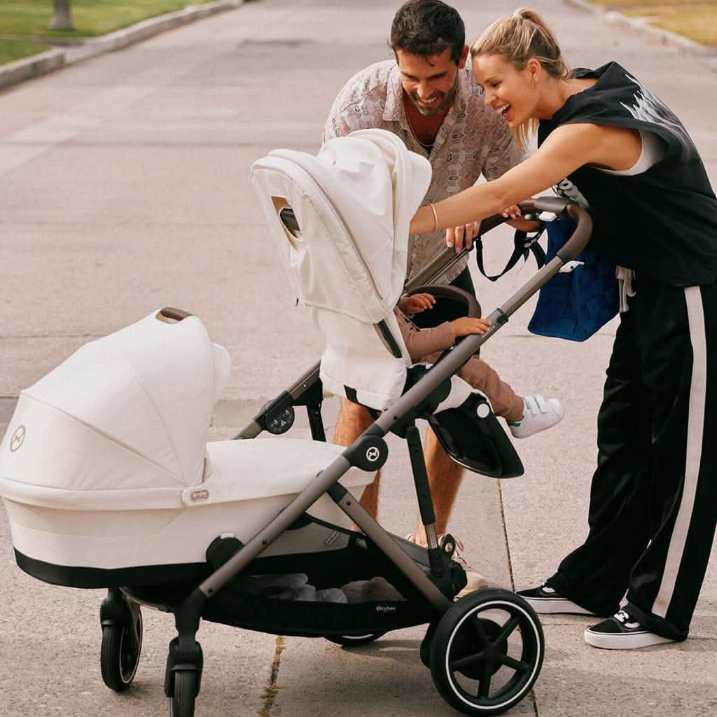 Cybex e-Gazelle S Stroller Moon Black Seat_2 - ANB Baby