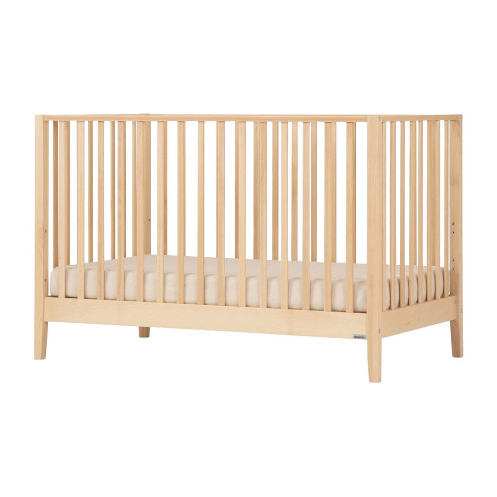 DaDaDa Lala 3-in-1 Convertible Crib-Cribs & Bassinets-DaDaDa-Natural-ANB Baby Store