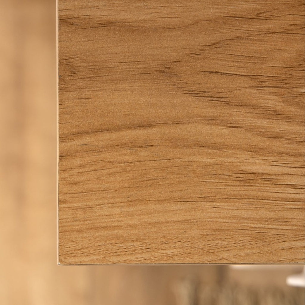 DaDaDa Lala Little 3-Drawer Dresser-White-Red Oak_6 - ANB Baby