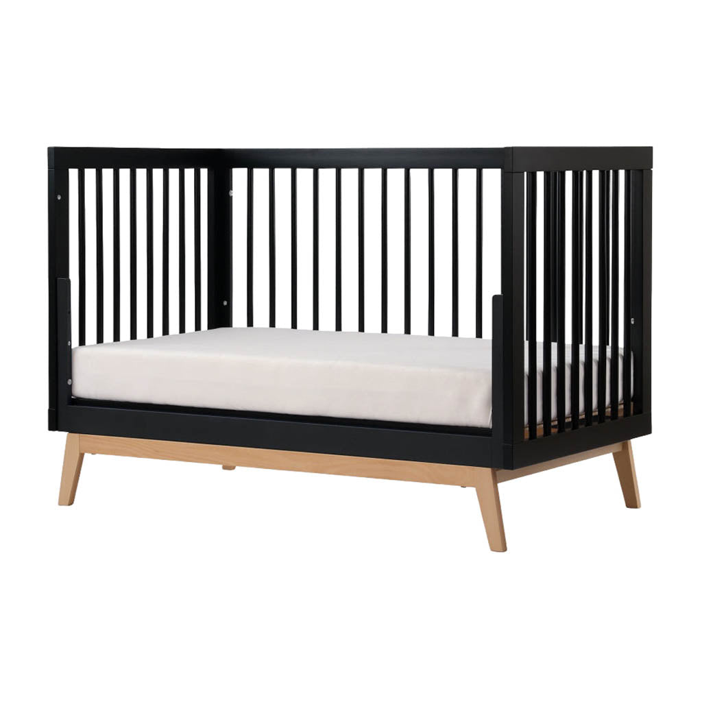 DaDaDa Soho 3-in-1 Convertible Crib-Black-Natural_11 - ANB Baby
