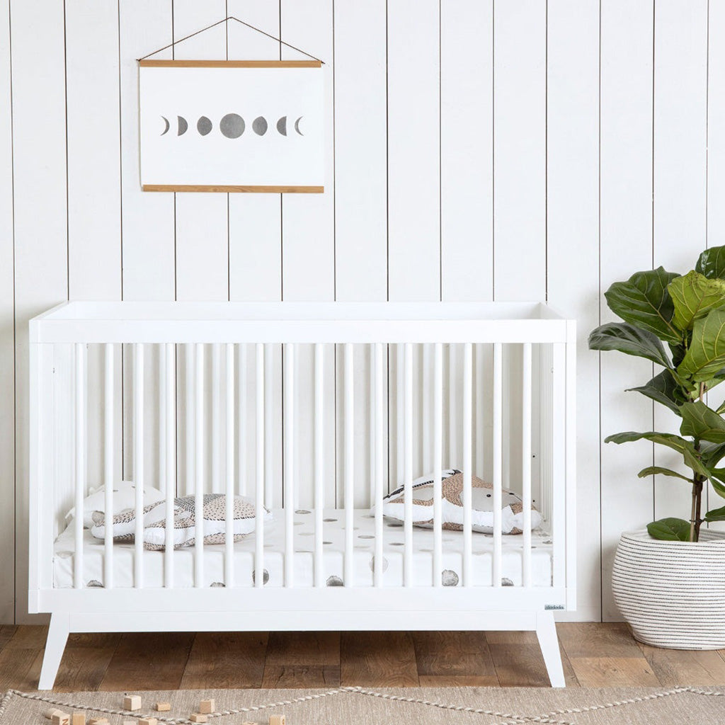 DaDaDa Soho 3-in-1 Convertible Crib-White_16 - ANB Baby