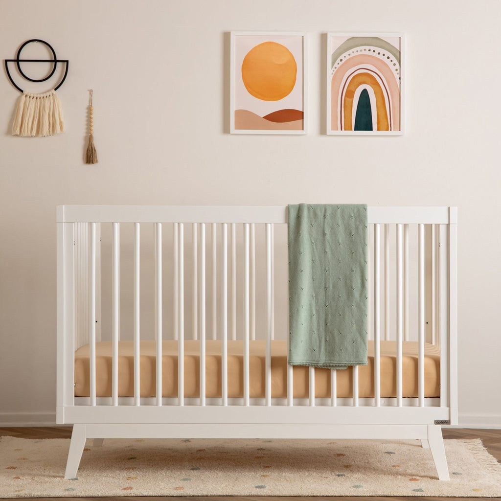 DaDaDa Soho 3-in-1 Convertible Crib-White_2 - ANB Baby